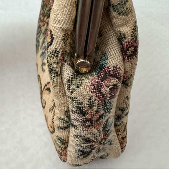 Walborg Vintage 50s W. Germany Tapestry Handbag Clutch - Picture 16 of 16